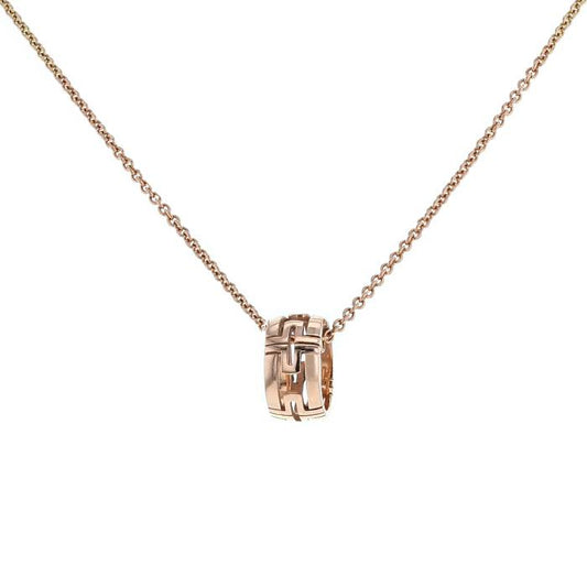 [CharmAmor]PARENTESI NECKLACE PINK GOLD