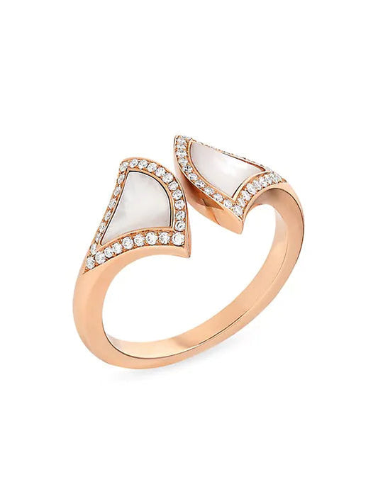 [CharmAmor]DREAM MOP DIAMOND OPEN RING