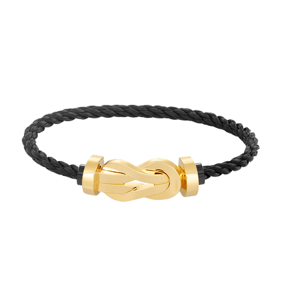 [CharmAmor]CHANCE LARGE 8 FIGURE BUCKLE NO DIAMOND BRACELET GOLD