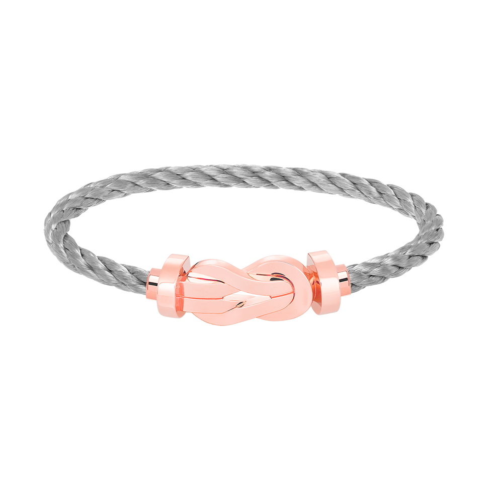 [CharmAmor]CHANCE LARGE 8 FIGURE BUCKLE NO DIAMOND BRACELET ROSE GOLD