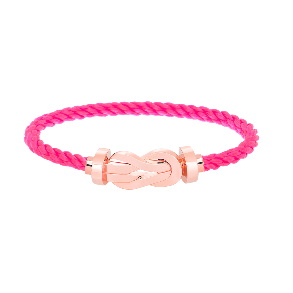 [CharmAmor]CHANCE LARGE 8 FIGURE BUCKLE NO DIAMOND BRACELET ROSE GOLD