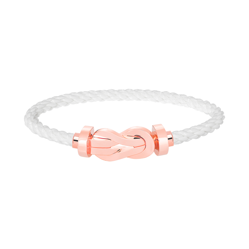 [CharmAmor]CHANCE LARGE 8 FIGURE BUCKLE NO DIAMOND BRACELET ROSE GOLD