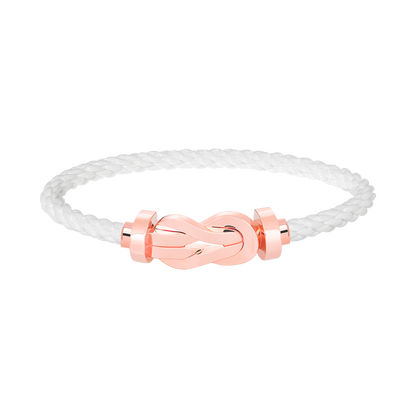 [CharmAmor]CHANCE LARGE 8 FIGURE BUCKLE NO DIAMOND BRACELET ROSE GOLD