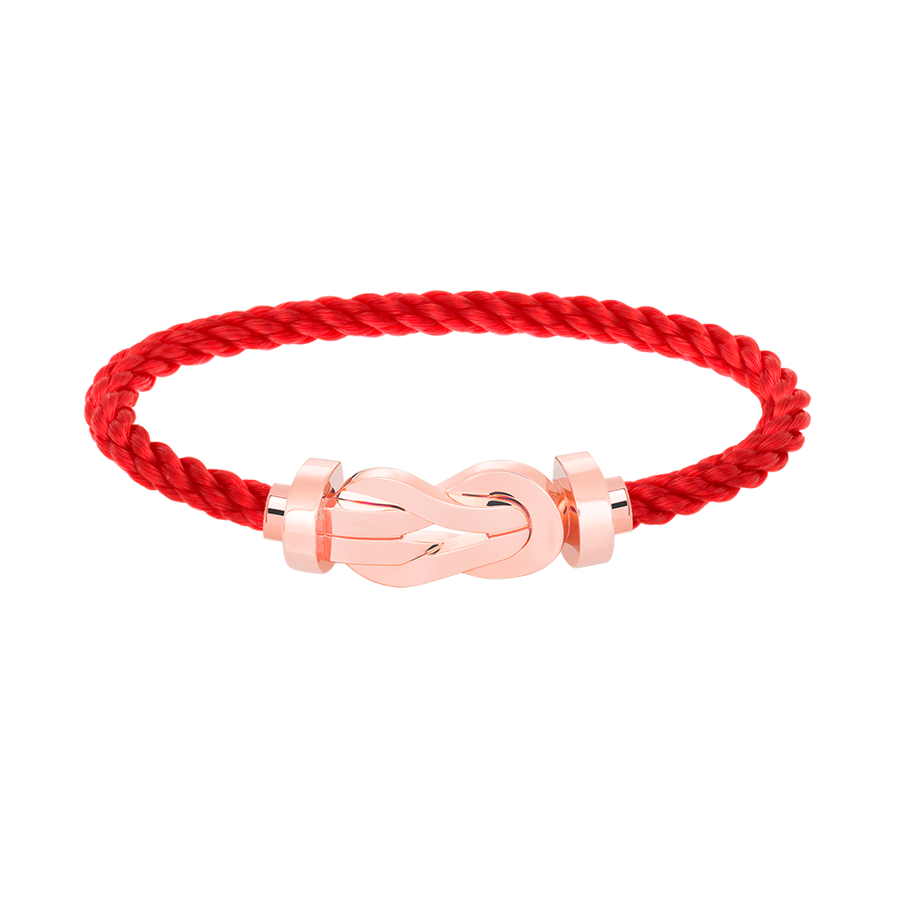 [CharmAmor]CHANCE LARGE 8 FIGURE BUCKLE NO DIAMOND BRACELET ROSE GOLD