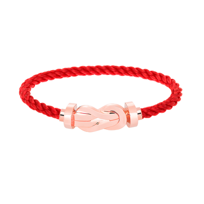 [CharmAmor]CHANCE LARGE 8 FIGURE BUCKLE NO DIAMOND BRACELET ROSE GOLD