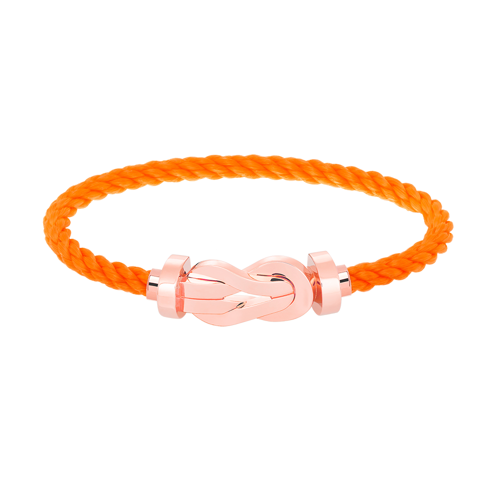 [CharmAmor]CHANCE LARGE 8 FIGURE BUCKLE NO DIAMOND BRACELET ROSE GOLD
