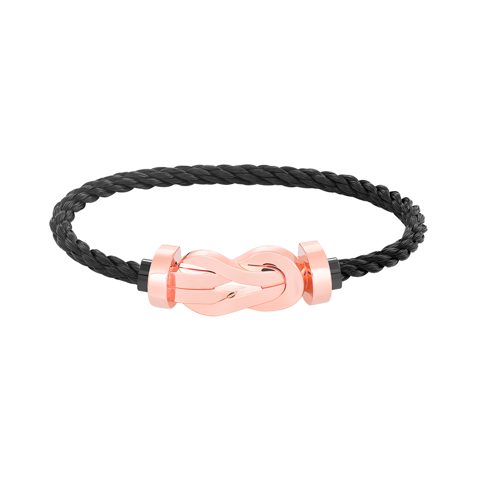[CharmAmor]CHANCE LARGE 8 FIGURE BUCKLE NO DIAMOND BRACELET ROSE GOLD