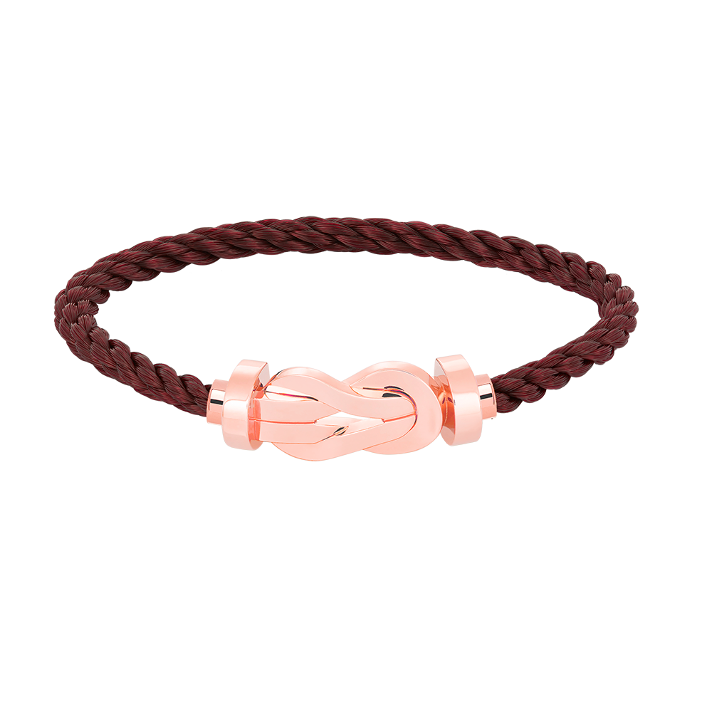 [CharmAmor]CHANCE LARGE 8 FIGURE BUCKLE NO DIAMOND BRACELET ROSE GOLD