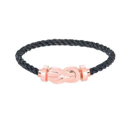 [CharmAmor]CHANCE LARGE 8 FIGURE BUCKLE NO DIAMOND BRACELET ROSE GOLD