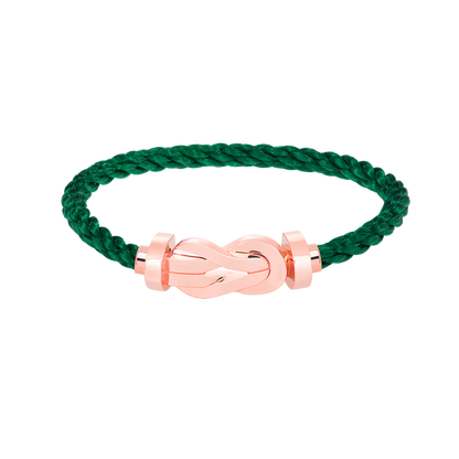 [CharmAmor]CHANCE LARGE 8 FIGURE BUCKLE NO DIAMOND BRACELET ROSE GOLD