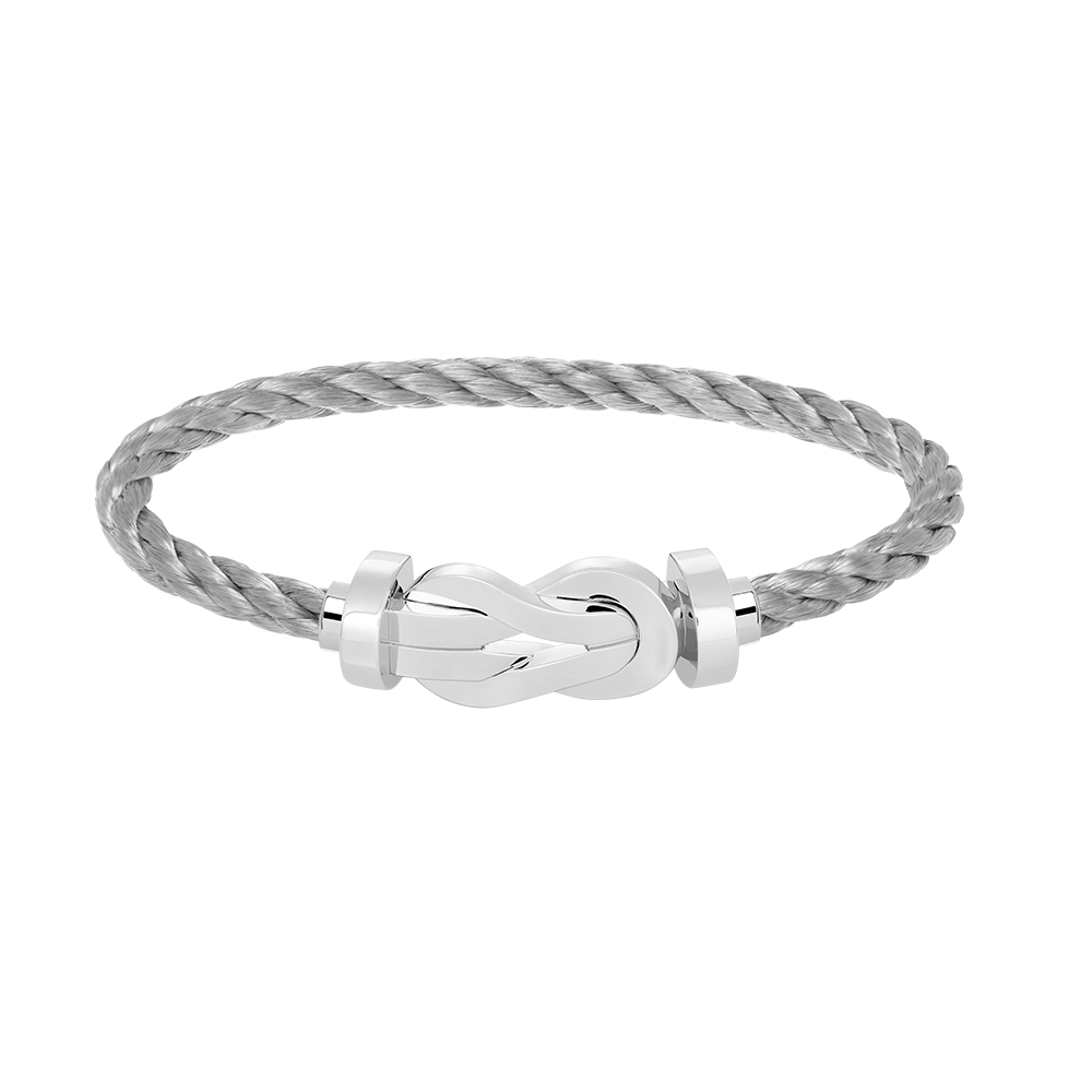 [CharmAmor]CHANCE LARGE 8 FIGURE BUCKLE NO DIAMOND BRACELET SILVER