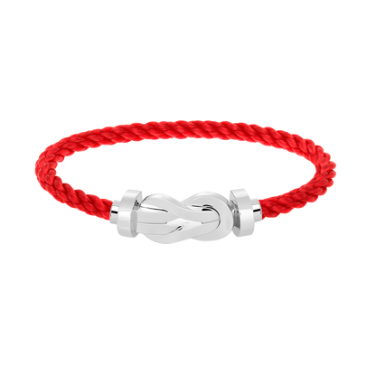[CharmAmor]CHANCE LARGE 8 FIGURE BUCKLE NO DIAMOND BRACELET SILVER