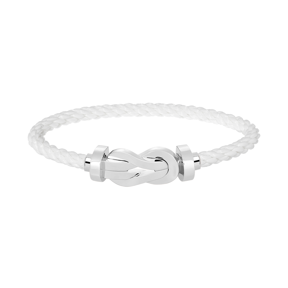 [CharmAmor]CHANCE LARGE 8 FIGURE BUCKLE NO DIAMOND BRACELET SILVER