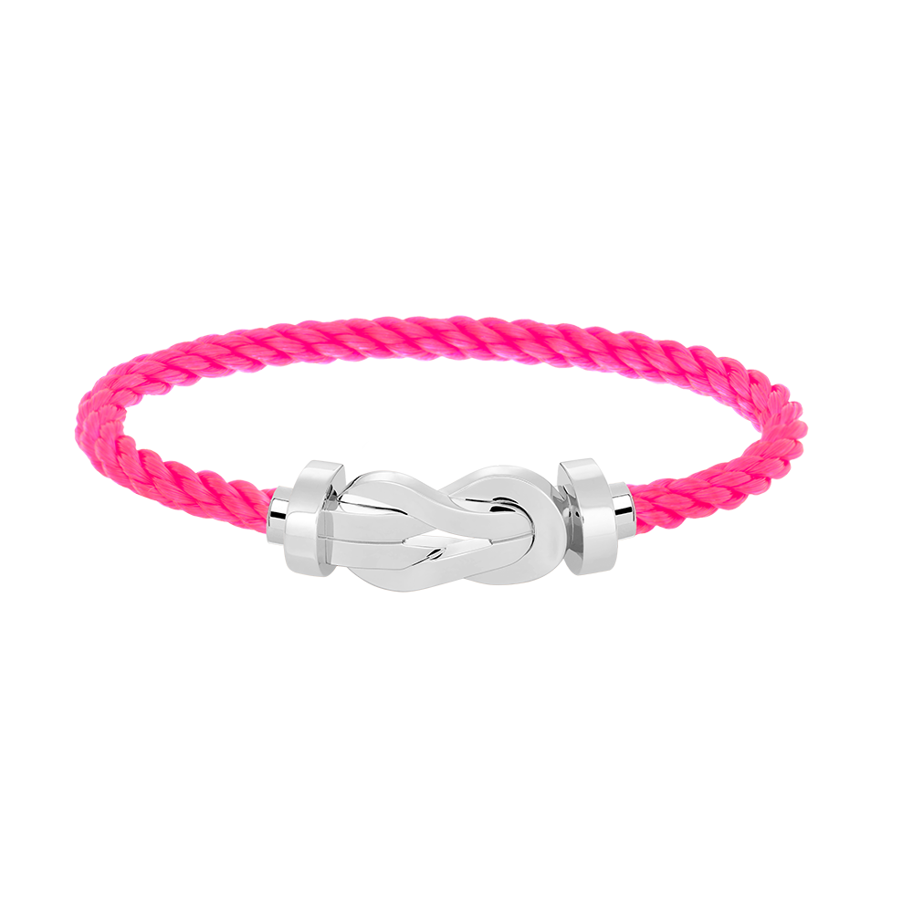[CharmAmor]CHANCE LARGE 8 FIGURE BUCKLE NO DIAMOND BRACELET SILVER