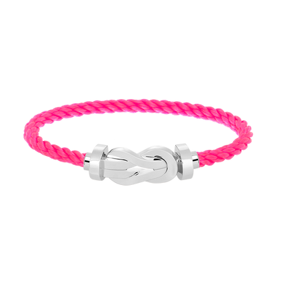 [CharmAmor]CHANCE LARGE 8 FIGURE BUCKLE NO DIAMOND BRACELET SILVER