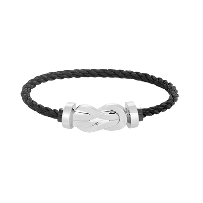 [CharmAmor]CHANCE LARGE 8 FIGURE BUCKLE NO DIAMOND BRACELET SILVER