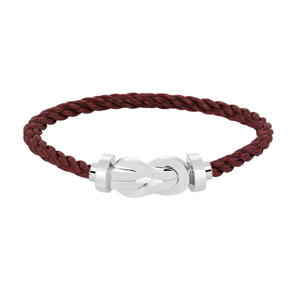 [CharmAmor]CHANCE LARGE 8 FIGURE BUCKLE NO DIAMOND BRACELET SILVER