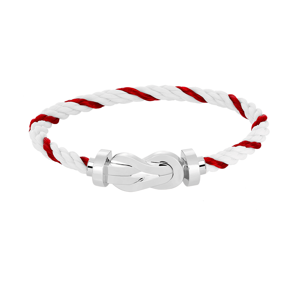 [CharmAmor]CHANCE LARGE 8 FIGURE BUCKLE NO DIAMOND BRACELET SILVER