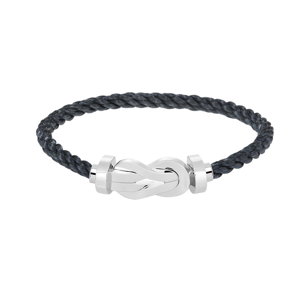 [CharmAmor]CHANCE LARGE 8 FIGURE BUCKLE NO DIAMOND BRACELET SILVER