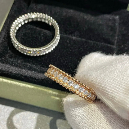 [CharmAmor]PERLEE DIAMOND ROSE GOLD RING