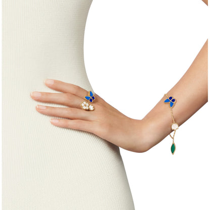 [CharmAmor]LUCKY SPRING BUTTERFLY 5 MOTIF BRACELET