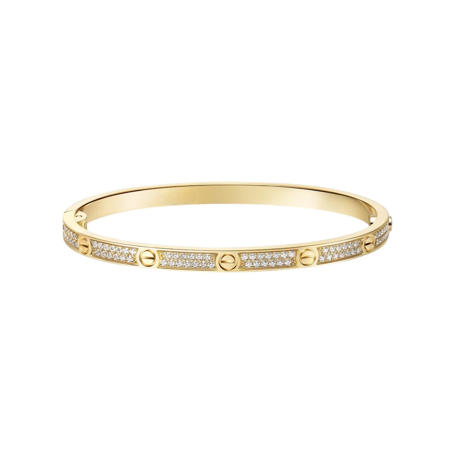 [CharmAmor]LOVE BRACELET 3.65MM DIAMOND-PAVED