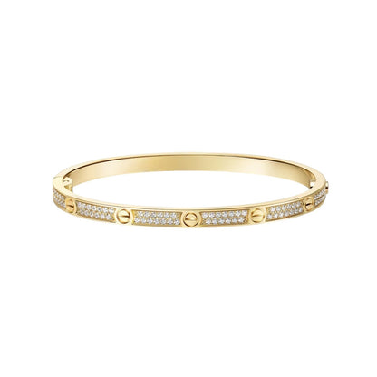 [CharmAmor]LOVE BRACELET 3.65MM DIAMOND-PAVED