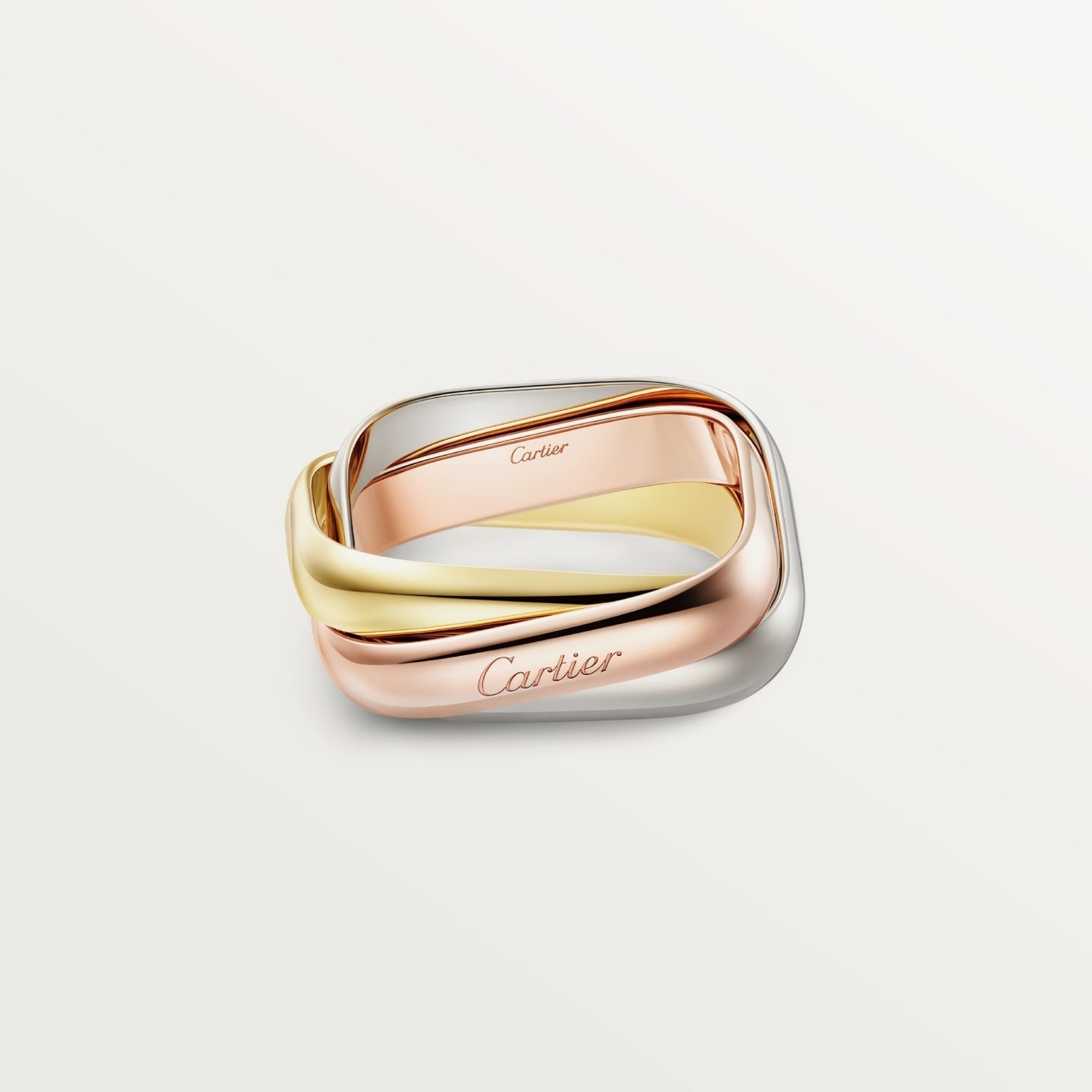 [CharmAmor]TRINITY 3.5MM CUSHION RING COLLECTION