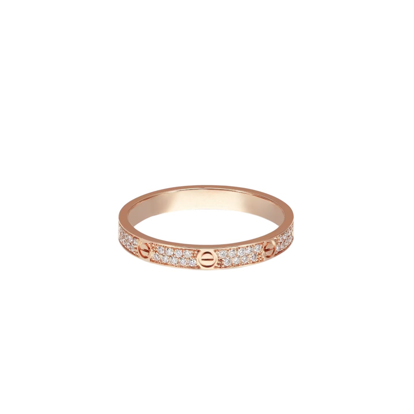 [CharmAmor]LOVE RING 2.65MM DIAMOND