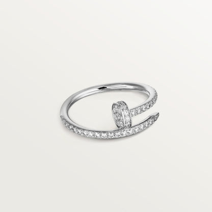 [CharmAmor]JUSTE 1.8MM FULL DIAMOND RING