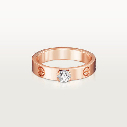 [CharmAmor]LOVE RING 3.6MM 1 BIG DIAMOND
