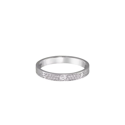 [CharmAmor]LOVE RING 2.65MM DIAMOND