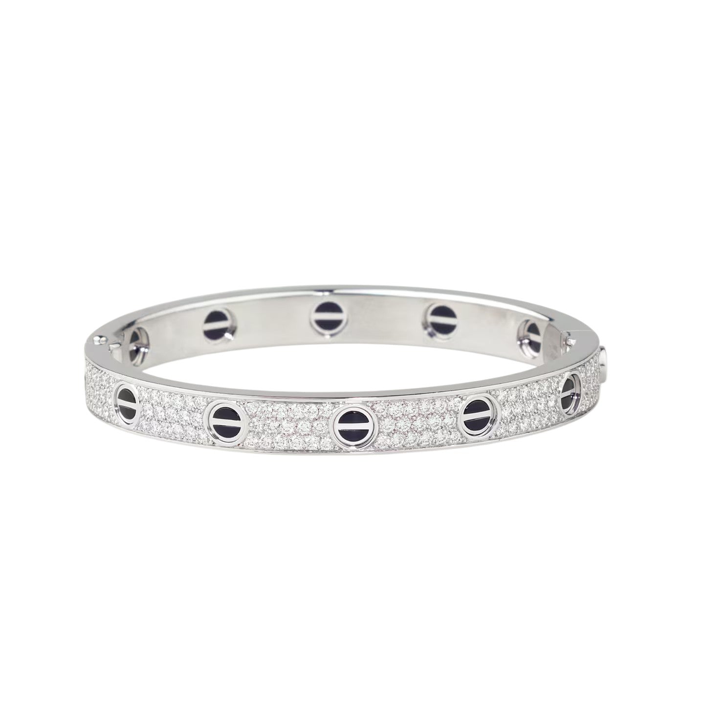 [CharmAmor]LOVE BRACELET 6.1MM DIAMOND-PAVED CERAMIC