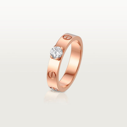 [CharmAmor]LOVE RING 3.6MM 1 BIG DIAMOND