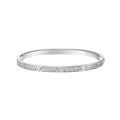 [CharmAmor]LOVE BRACELET 3.65MM DIAMOND-PAVED