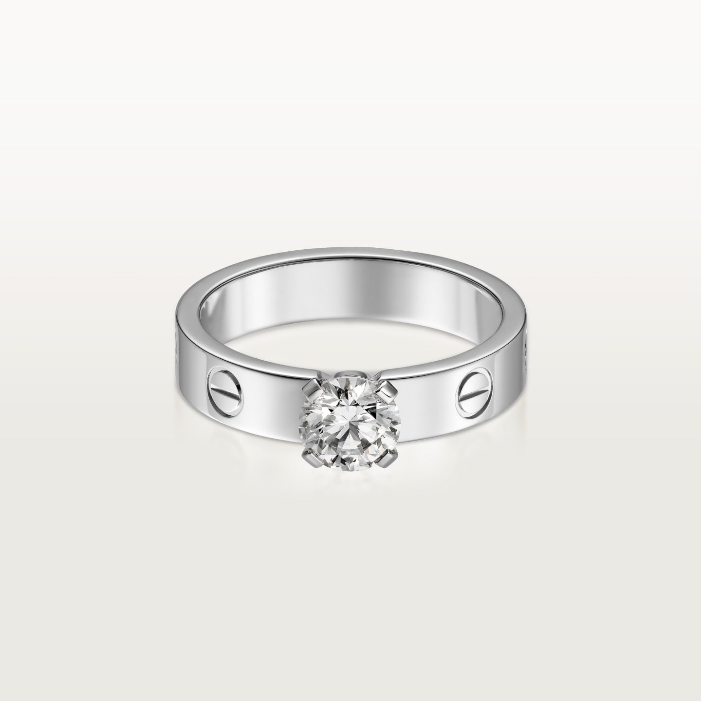 [CharmAmor]LOVE RING 3.6MM 1 BIG DIAMOND