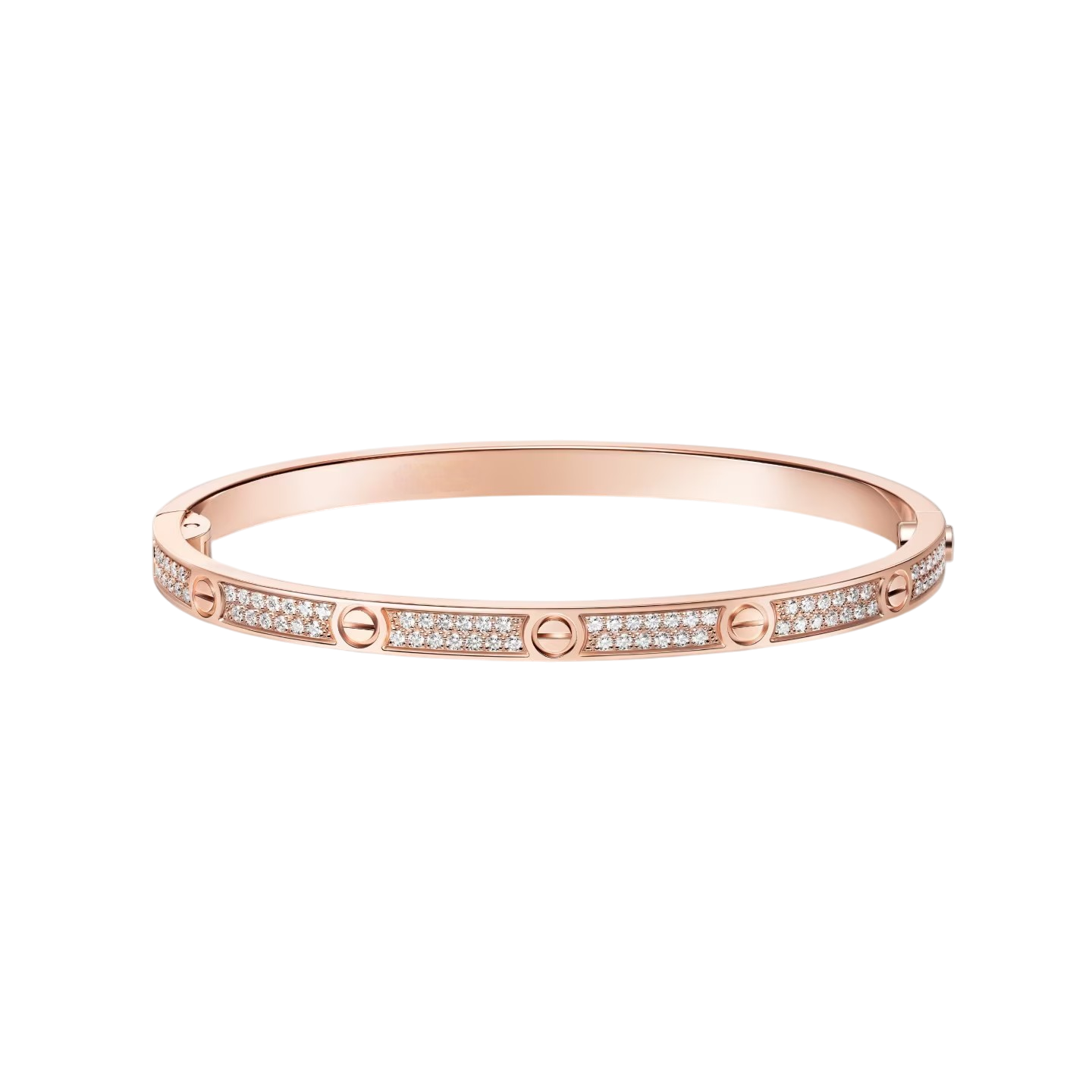 [CharmAmor]LOVE BRACELET 3.65MM DIAMOND-PAVED