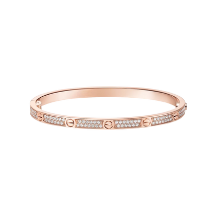 [CharmAmor]LOVE BRACELET 3.65MM DIAMOND-PAVED