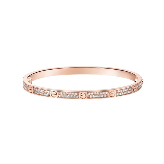 [CharmAmor]LOVE BRACELET 3.65MM DIAMOND-PAVED