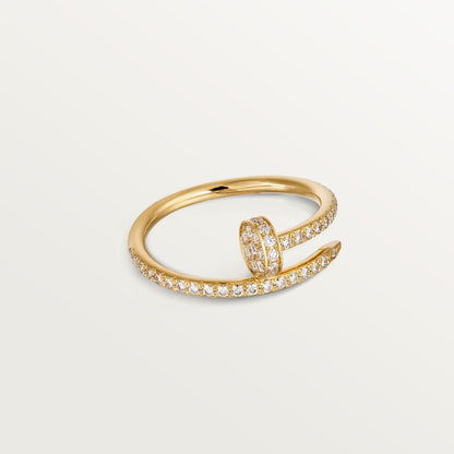 [CharmAmor]JUSTE 1.8MM FULL DIAMOND RING