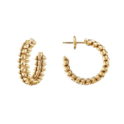 [CharmAmor]CLASH SMALL HOOP EARRINGS