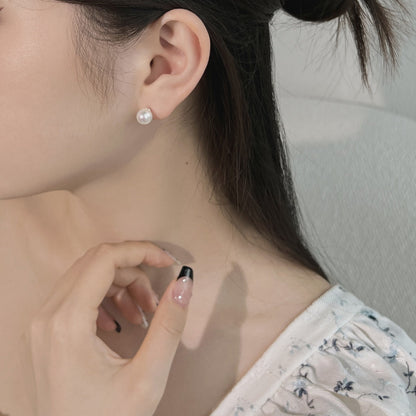 [CharmAmor]Delicate Pearl Earrings
