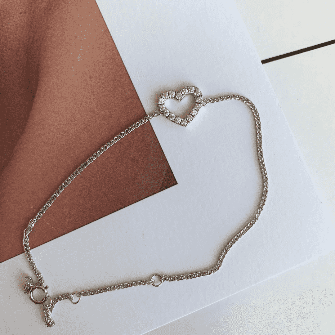 [CharmAmor]Heart Shape Lover Bracelet