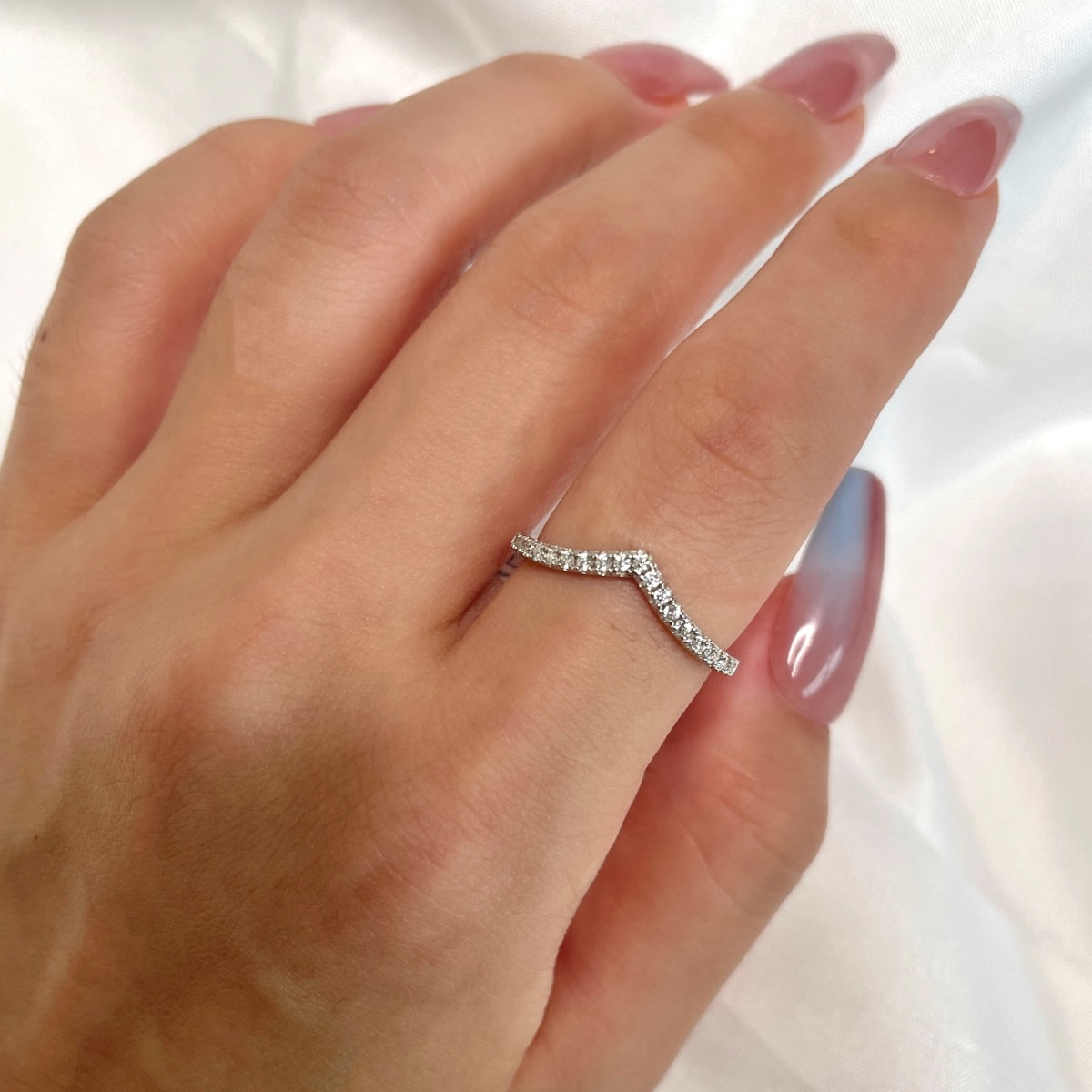 [CharmAmor]Elaborate Tennis Band Ring