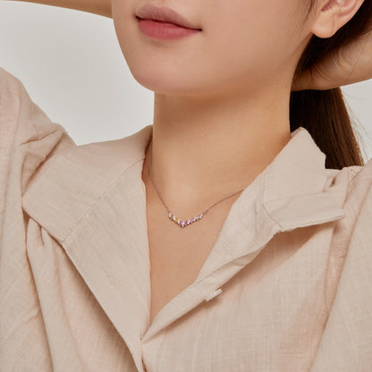 [CharmAmor]Dazzling Rainbow Necklace