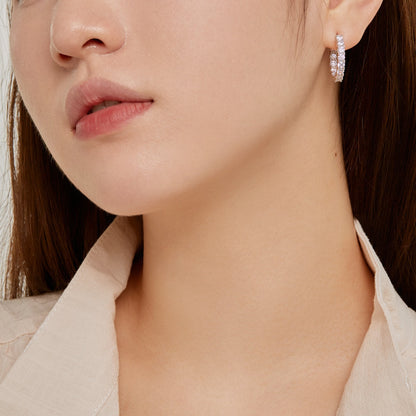 [CharmAmor]Unique Round Cut Daily Earrings