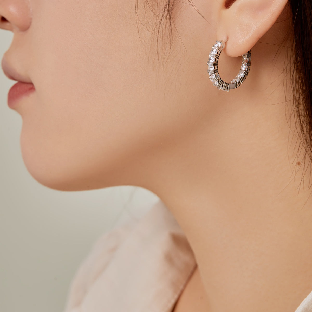 [CharmAmor]Unique Round Cut Daily Earrings