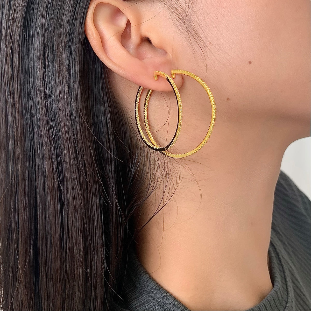 [CharmAmor]Popular Large Hoop Earrings