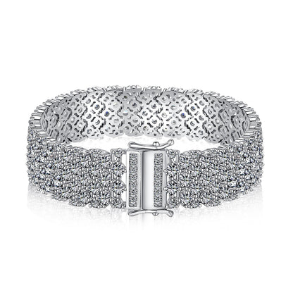 [CharmAmor]Ornate Elegant Round Cut Party Bracelet