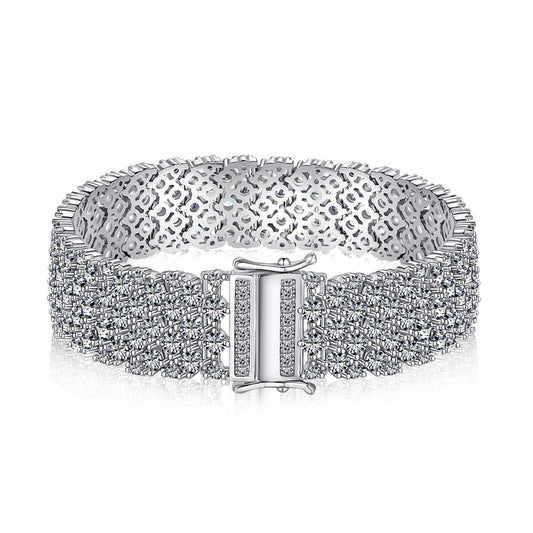 [CharmAmor]Ornate Elegant Round Cut Party Bracelet
